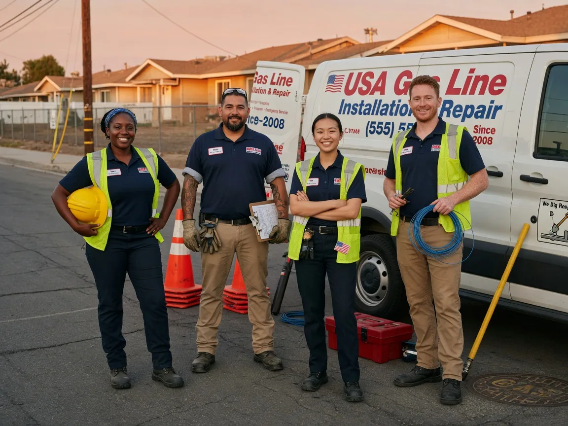 Gas Line Installation company in Crawfordsville, IA